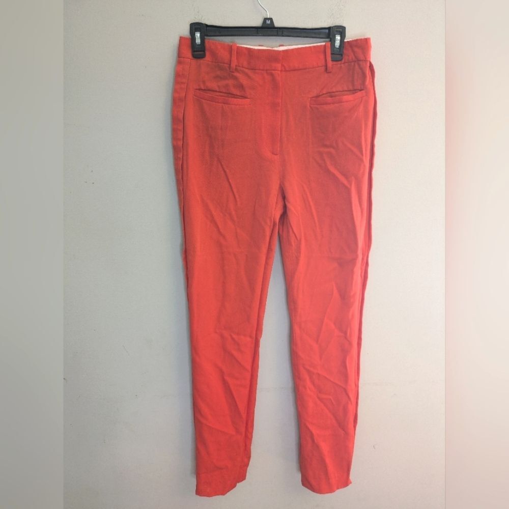 JW Anderson Red Slim Wool Trouser Pants Size 4